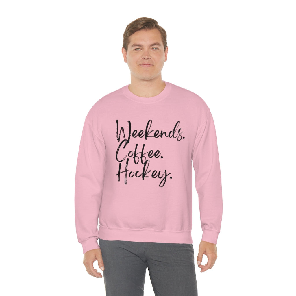 Weekends Coffee Hockey Mom Shirt, Hockey Sweatshirt, Vintage, Women's Hockey Sweatshirt, Sports, Beer, Tailgating, Wine,