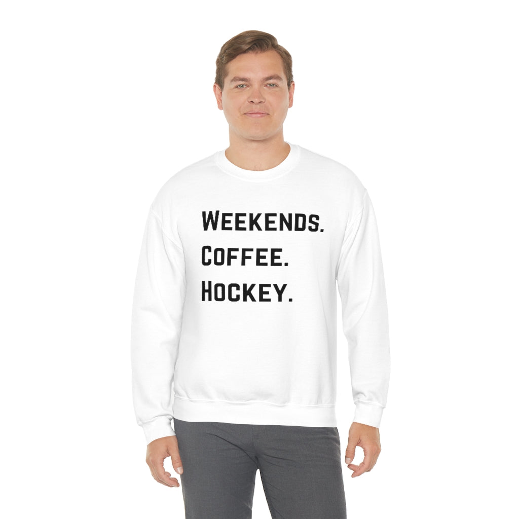 Weekends Coffee Hockey Mom Shirt, Hockey Sweatshirt, Vintage, Women's Hockey Sweatshirt, Sports, Beer, Tailgating, Wine, NHL