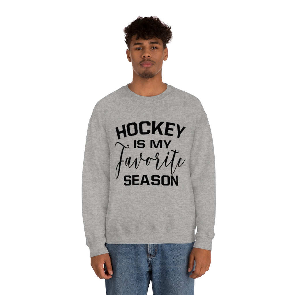 Hockey is my Favorite Season Sweatshirt, Hockey Sweatshirt, Vintage, Women's Hockey Sweatshirt, Sports, Beer, Tailgating, Wine, Sunday, NHL