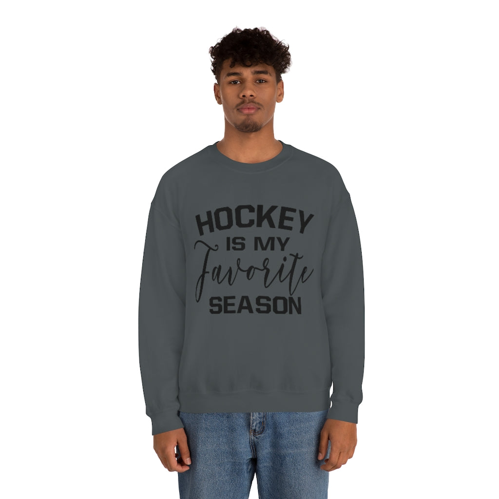 Hockey is my Favorite Season Sweatshirt, Hockey Sweatshirt, Vintage, Women's Hockey Sweatshirt, Sports, Beer, Tailgating, Wine, Sunday, NHL