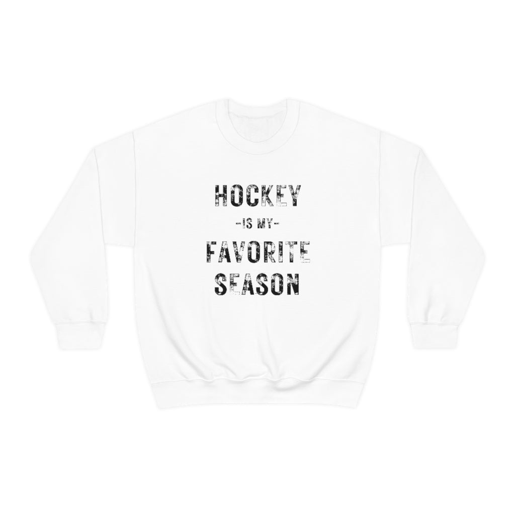 Hockey is my Favorite Season Sweatshirt, Hockey Sweatshirt, Vintage, Women's Hockey Sweatshirt, Sports, Beer, Tailgating, Wine, Sunday NHL