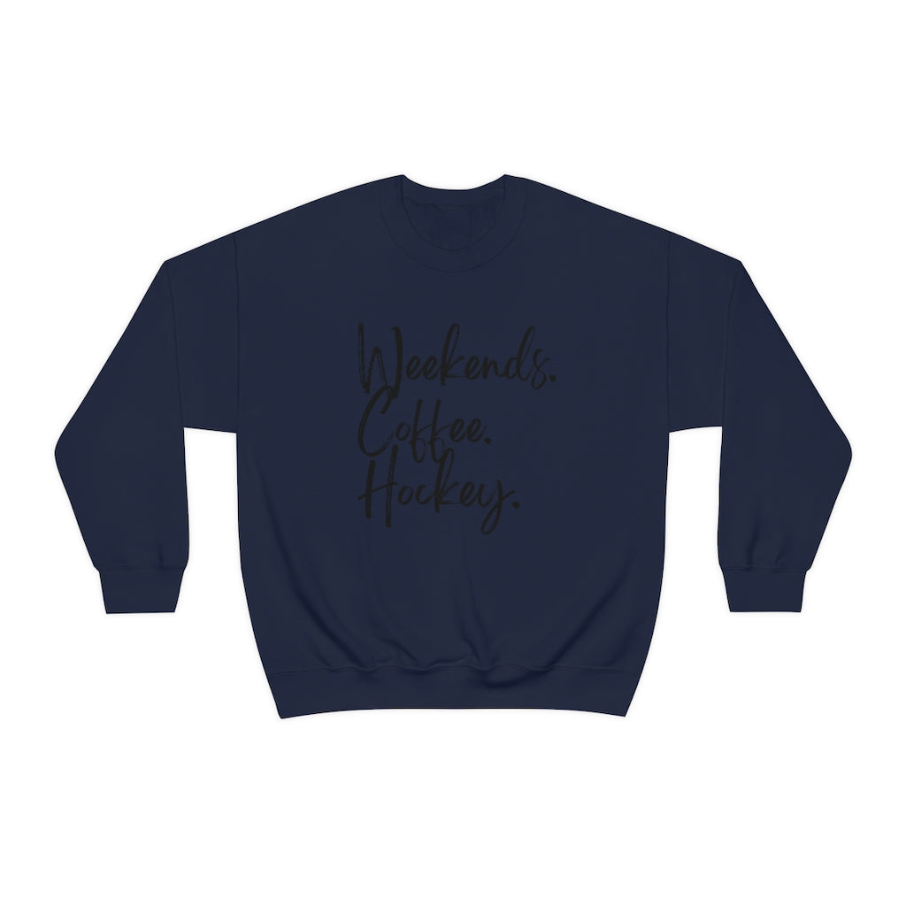 Copy of Weekends Coffee Hockey Mom Shirt, Hockey Sweatshirt, Vintage, Women's Hockey Sweatshirt, Sports, Beer, Tailgating, Wine,