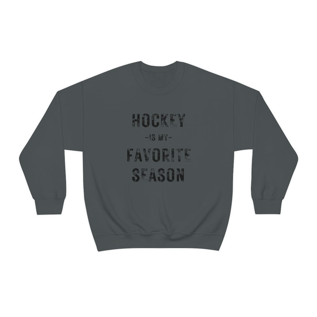 Hockey is my Favorite Season Sweatshirt, Hockey Sweatshirt, Vintage, Women's Hockey Sweatshirt, Sports, Beer, Tailgating, Wine, Sunday NHL