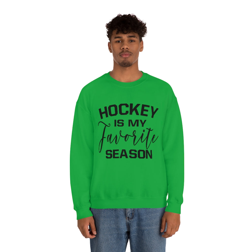 Hockey is my Favorite Season Sweatshirt, Hockey Sweatshirt, Vintage, Women's Hockey Sweatshirt, Sports, Beer, Tailgating, Wine, Sunday, NHL