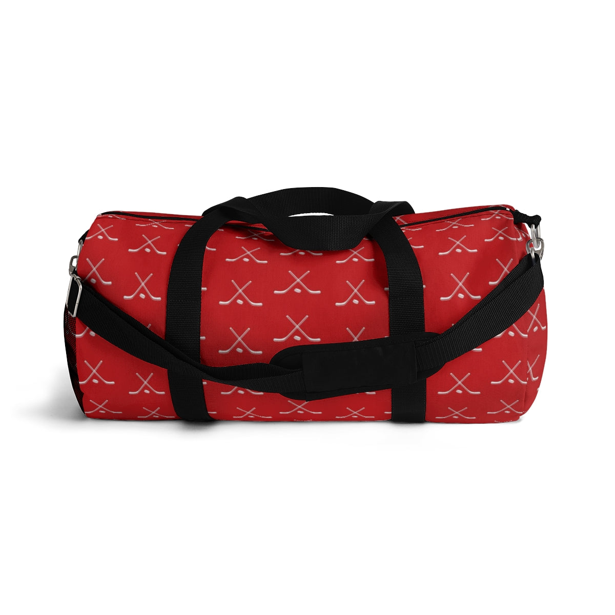 Hockey Gym Bag | Hockey Duffle Bag | Hockey Team Bags | Hockey Player Gift Red and White