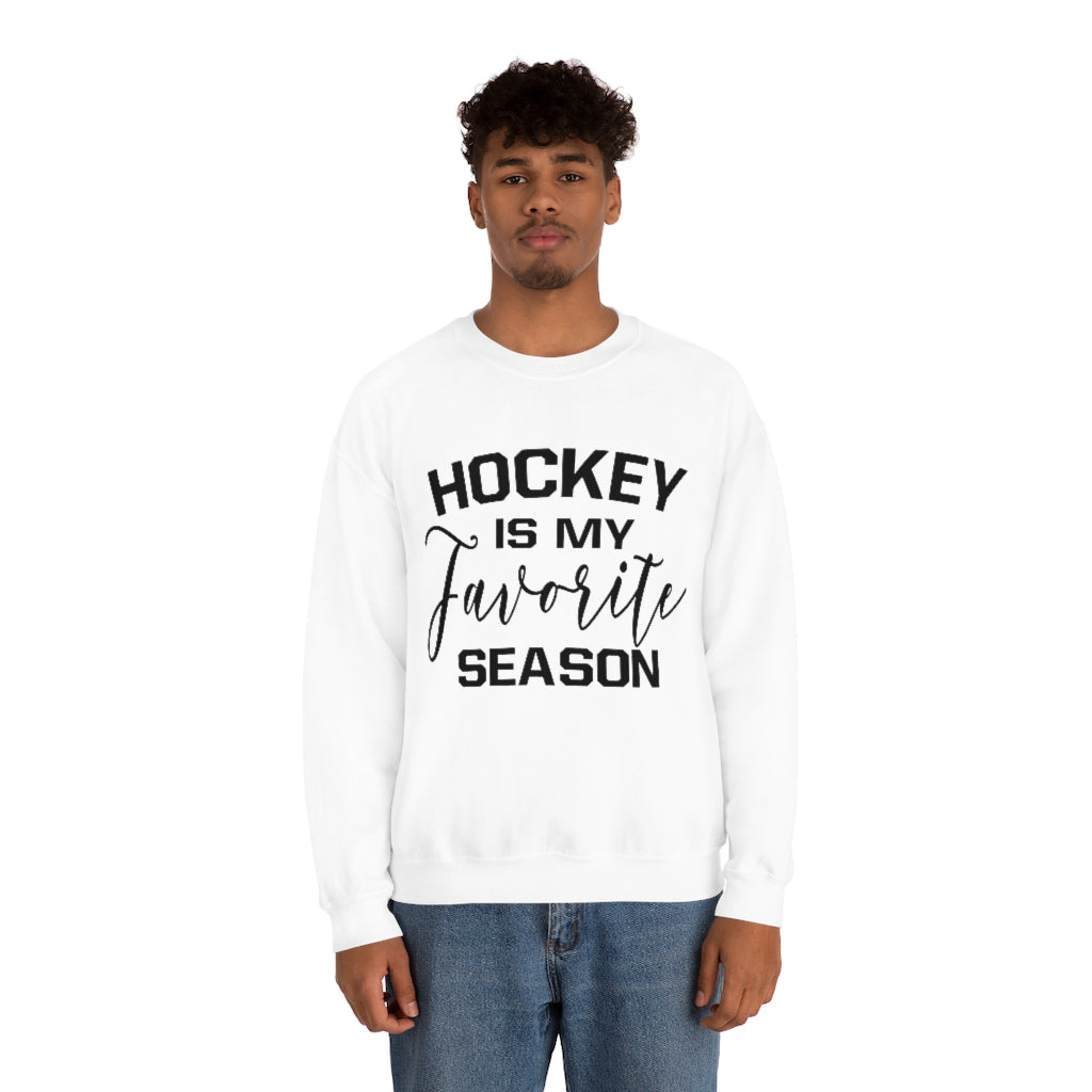 Hockey is my Favorite Season Sweatshirt, Hockey Sweatshirt, Vintage, Women's Hockey Sweatshirt, Sports, Beer, Tailgating, Wine, Sunday, NHL