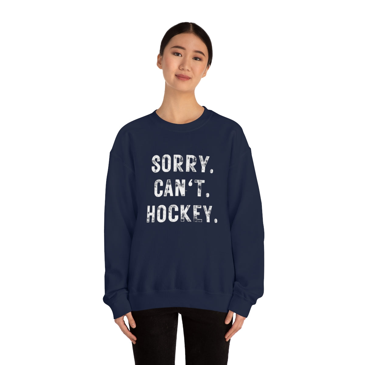 Hockey Season Funny Sweatshirt | Hockey Mom Shirt | Hockey Sweatshirt | Hockey Gifts | Sweaters for Women | Hockey Art