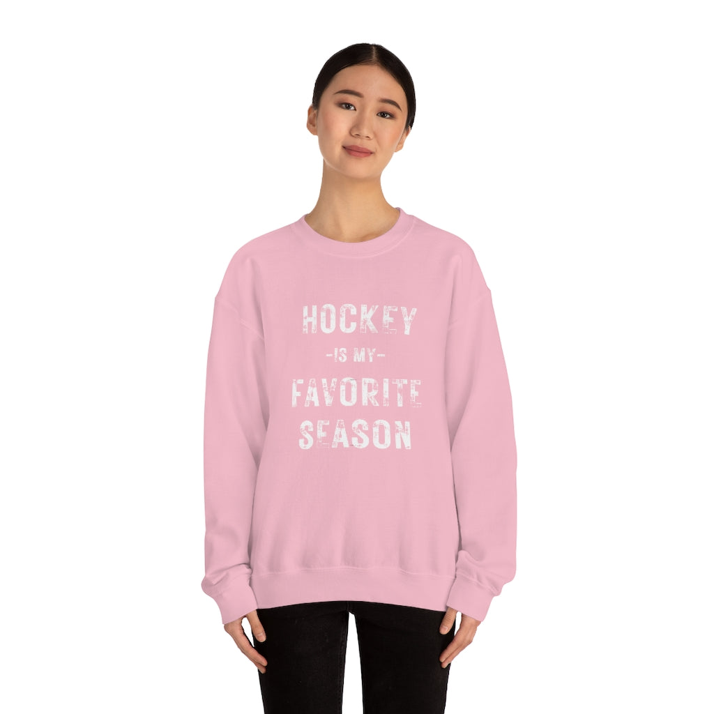 Hockey is my Favorite Season Sweatshirt, Hockey Sweatshirt, Vintage, Women's Hockey Sweatshirt, Sports, Beer, Tailgating, Wine, NHL