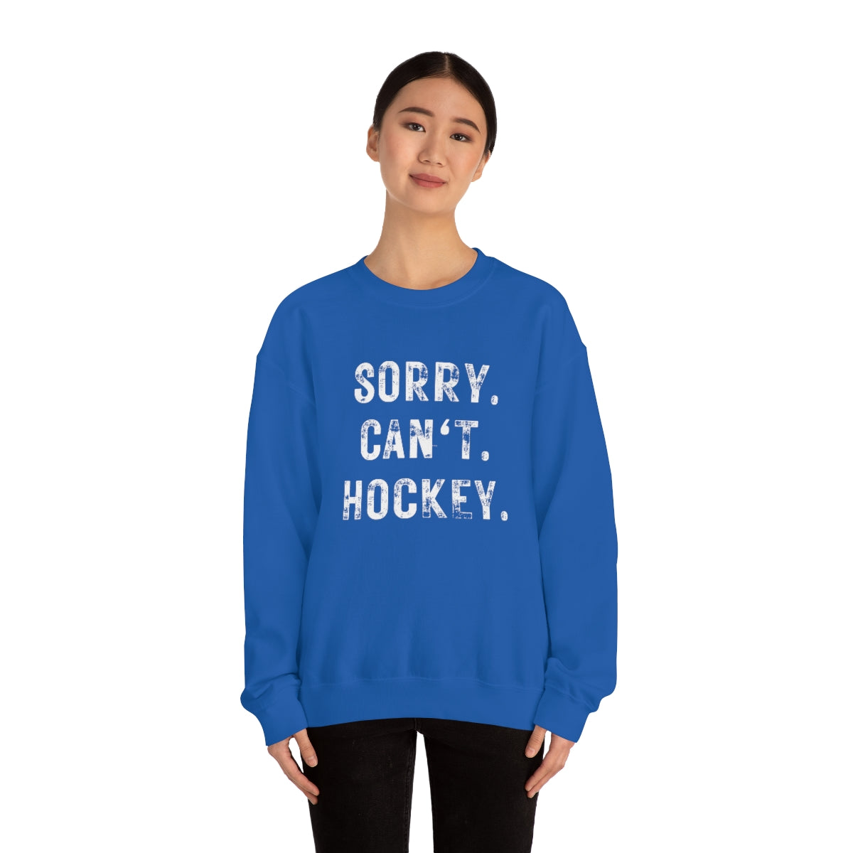 Hockey Season Funny Sweatshirt | Hockey Mom Shirt | Hockey Sweatshirt | Hockey Gifts | Sweaters for Women | Hockey Art